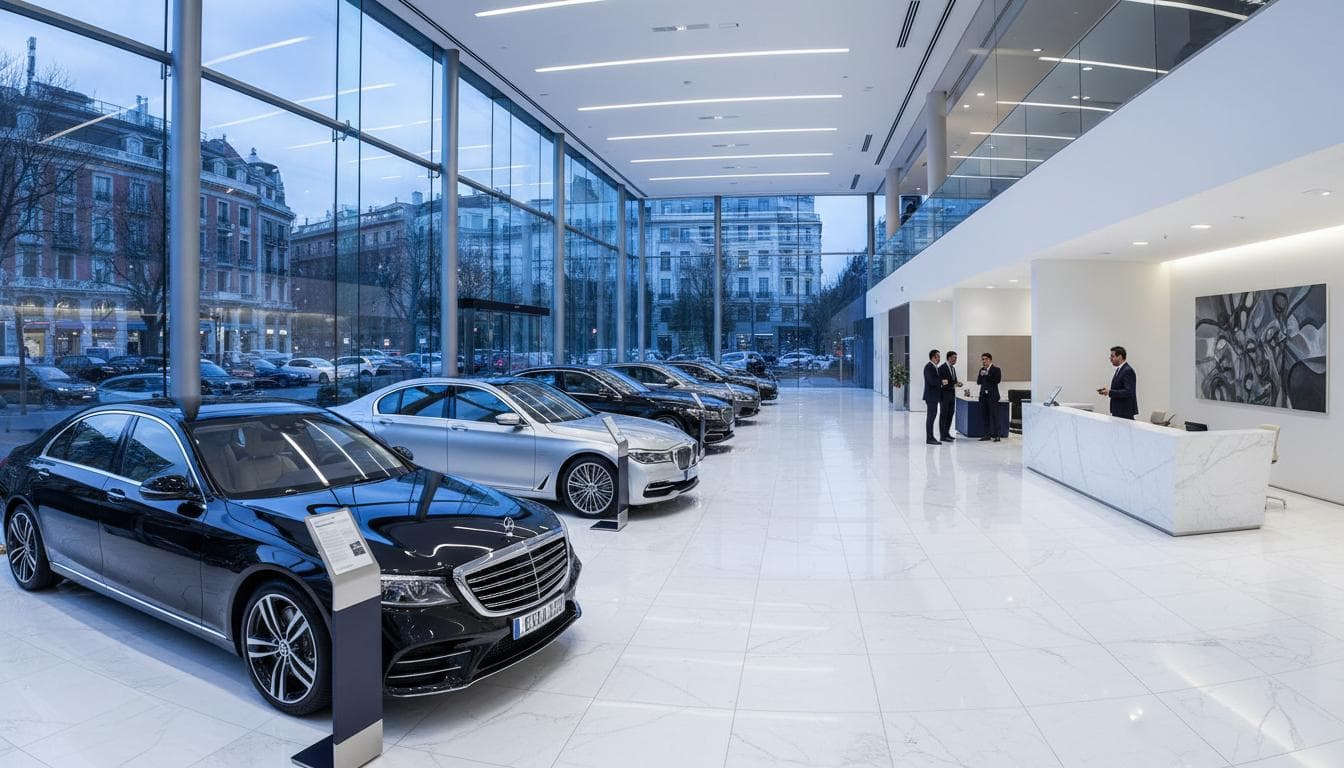 Concesionario vehiculos premium en Barcelona
